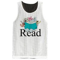 Read Cute Elephant Book Lover Gift Mesh Reversible Basketball Jersey Tank