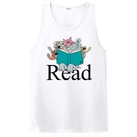 Read Cute Elephant Book Lover Gift PosiCharge Competitor Tank