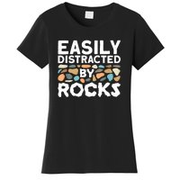 Rock Collector Easily Distracted By Rock Women's T-Shirt