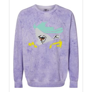 Rebeccas Cyberpunks Edgerunners Colorblast Crewneck Sweatshirt