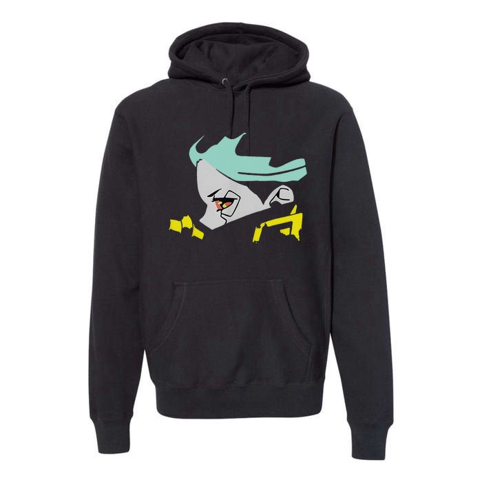 Rebeccas Cyberpunks Edgerunners Premium Hoodie