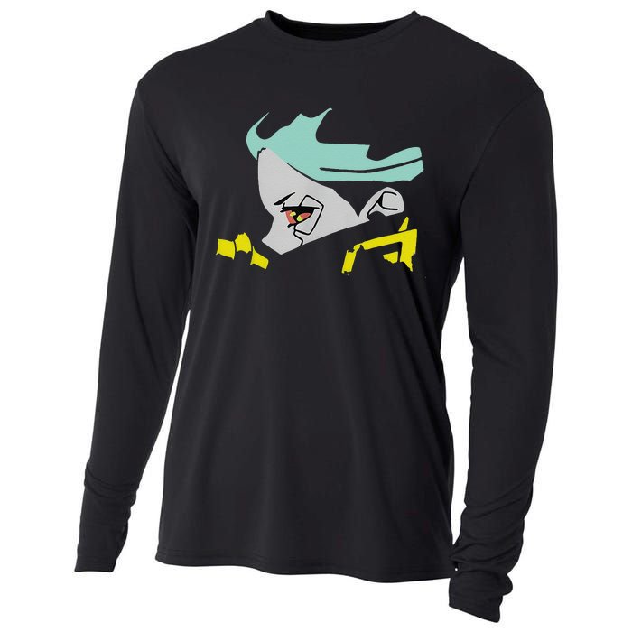 Rebeccas Cyberpunks Edgerunners Cooling Performance Long Sleeve Crew