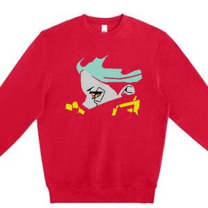 Rebeccas Cyberpunks Edgerunners Premium Crewneck Sweatshirt