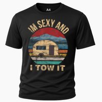 Rv Camper Funny Gift Im Sexy And I Tow It Funny Camper Gift Cooling Performance Crew T-Shirt