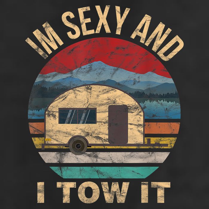 Rv Camper Funny Gift Im Sexy And I Tow It Funny Camper Gift 15oz Campfire Ceramic Mug