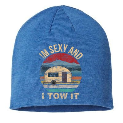Rv Camper Funny Gift Im Sexy And I Tow It Funny Camper Gift Sustainable Beanie