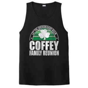 Retro Coffey Family Reunion Funny Irish PosiCharge Competitor Tank