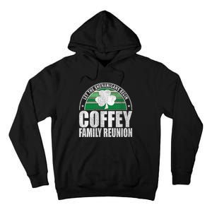 Retro Coffey Family Reunion Funny Irish Tall Hoodie