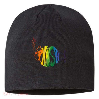 Rainbow Color Fish Cool Sustainable Beanie