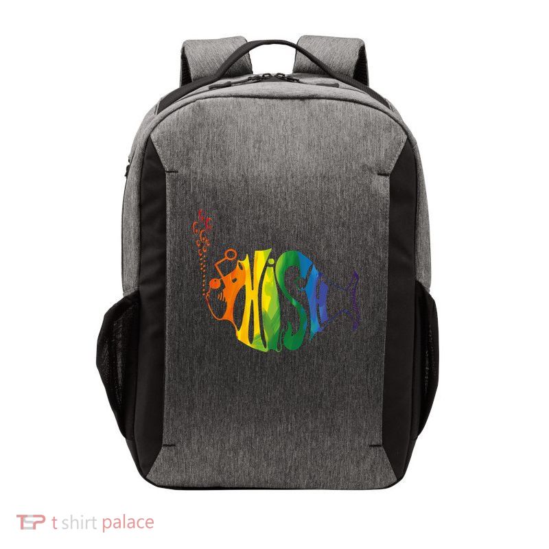 Rainbow Color Fish Cool Vector Backpack