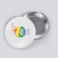 Rainbow Color Fish Cool Button