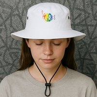 Rainbow Color Fish Cool Bucket Hat