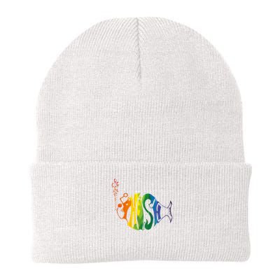 Rainbow Color Fish Cool Beanie