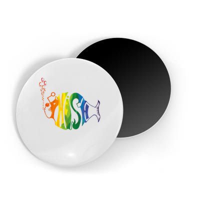 Rainbow Color Fish Cool Magnet