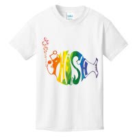 Rainbow Color Fish Cool Kids T-Shirt