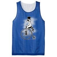 Raccon Circus Funny Fancy Raccon Mesh Reversible Basketball Jersey Tank