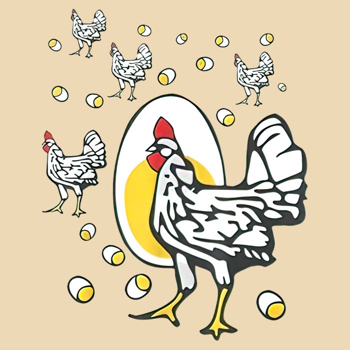 Roseanne Chicken Funny Roseanne Rooster And Egg Drawstring Bag
