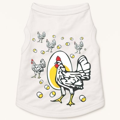 Roseanne Chicken Funny Roseanne Rooster And Egg Doggie Tank