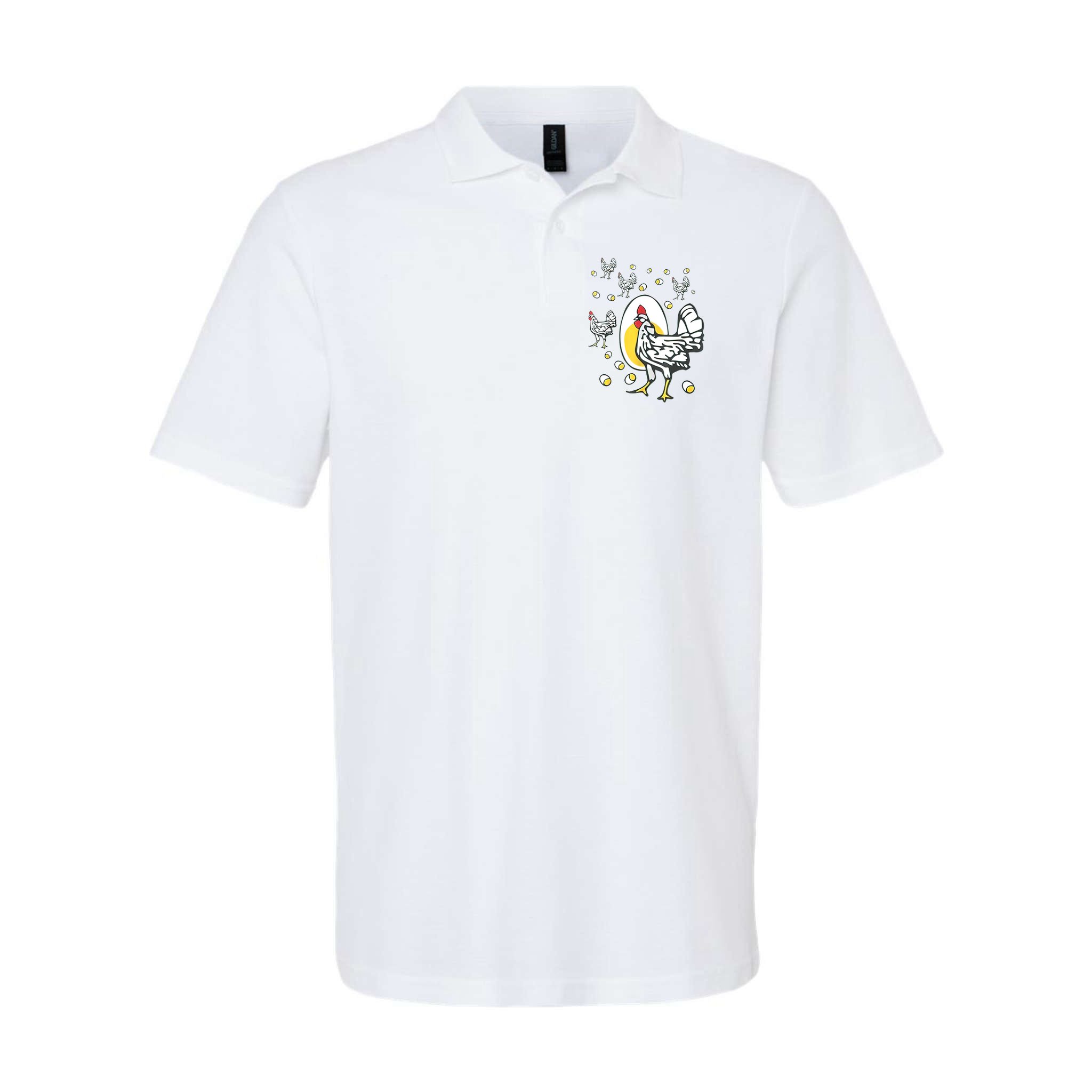Roseanne Chicken Funny Roseanne Rooster And Egg Polo