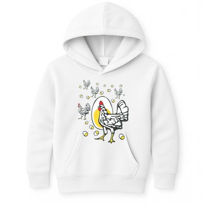 Roseanne Chicken Funny Roseanne Rooster And Egg Kids Hoodie