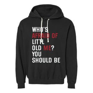 Retro Concert Funny Slogan Garment-Dyed Fleece Hoodie