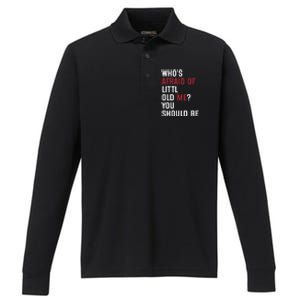 Retro Concert Funny Slogan Performance Long Sleeve Polo