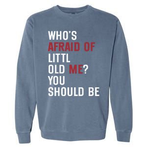 Retro Concert Funny Slogan Garment-Dyed Sweatshirt