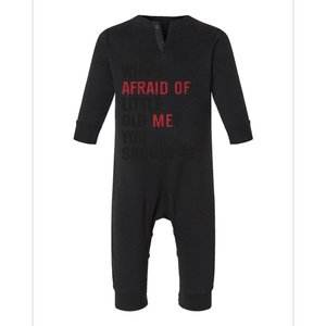 Retro Concert Funny Slogan Infant Fleece One Piece