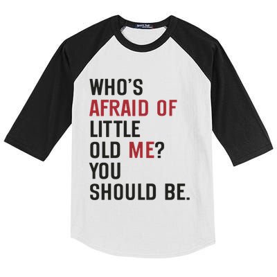 Retro Concert Funny Slogan Kids Colorblock Raglan Jersey