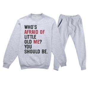 Retro Concert Funny Slogan Premium Crewneck Sweatsuit Set