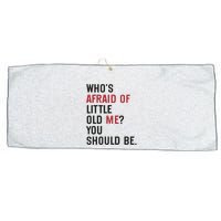 Retro Concert Funny Slogan Large Microfiber Waffle Golf Towel