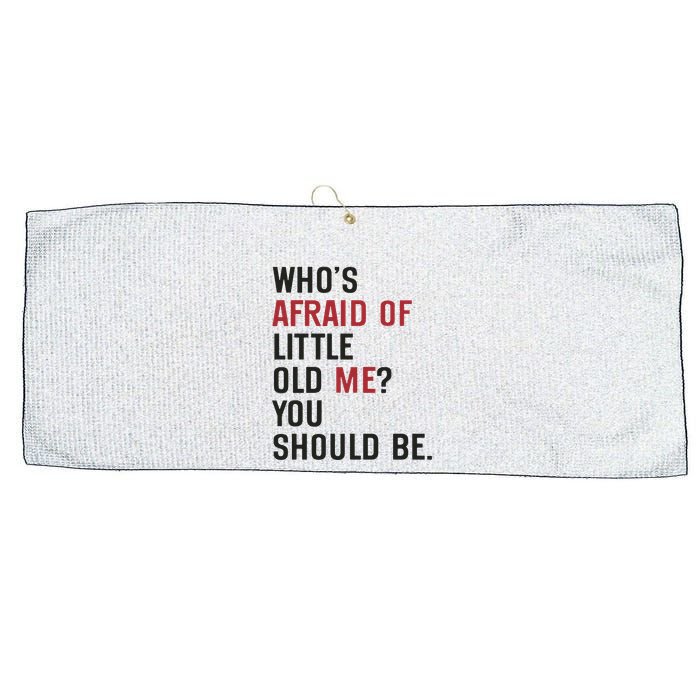 Retro Concert Funny Slogan Large Microfiber Waffle Golf Towel