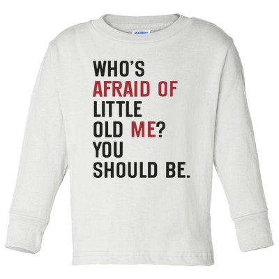 Retro Concert Funny Slogan Toddler Long Sleeve Shirt