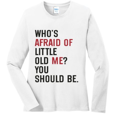 Retro Concert Funny Slogan Ladies Long Sleeve Shirt