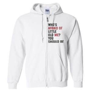 Retro Concert Funny Slogan Full Zip Hoodie