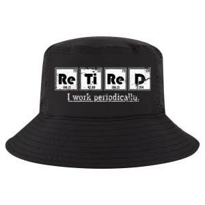 Retired Chemist Funny Gift Periodic Table Chemistry Cool Comfort Performance Bucket Hat