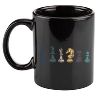 Retro Chess Funny Gift 11oz C Handle Ceramic Mug