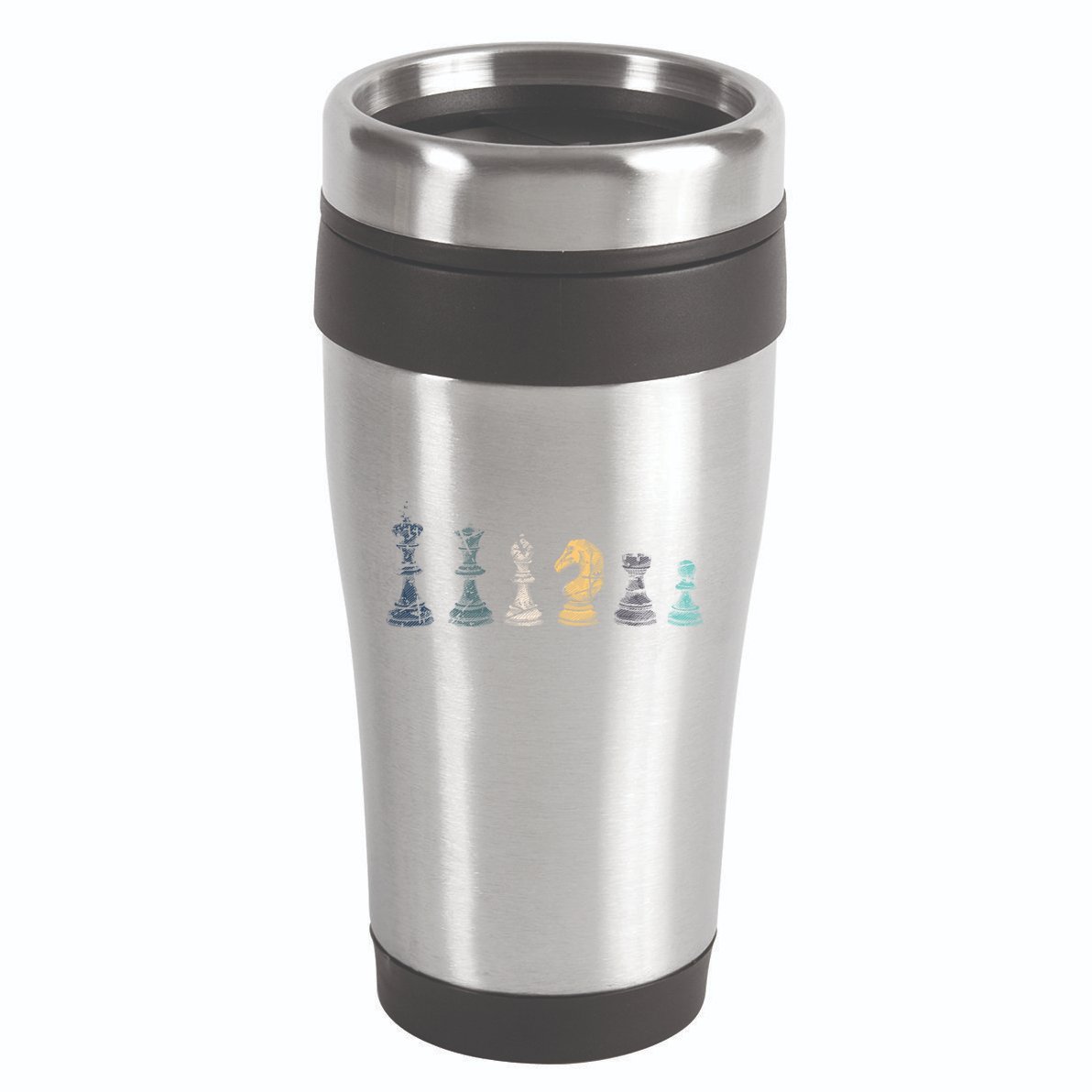 Retro Chess Funny Gift 16oz Travel Tumbler