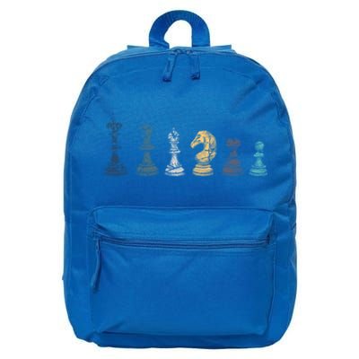 Retro Chess Funny Gift 16 in Basic Backpack