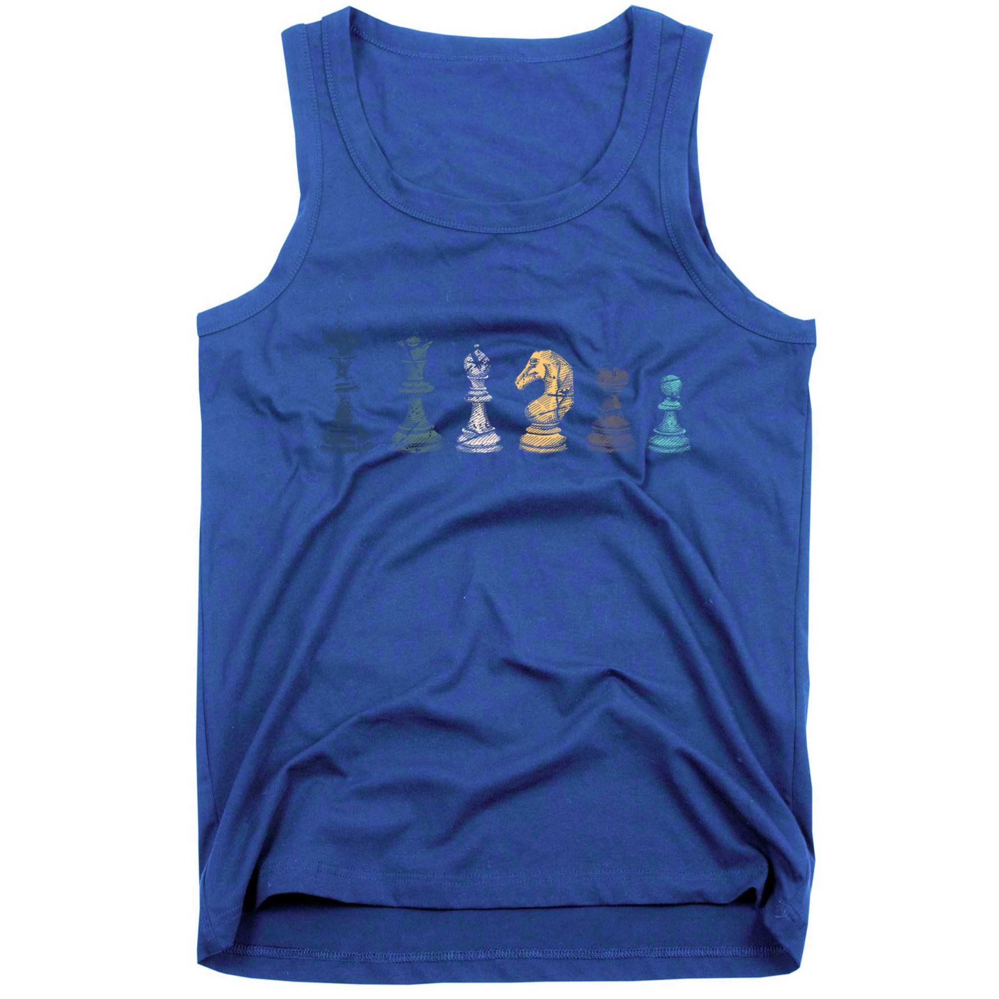 Retro Chess Funny Gift Tank Top