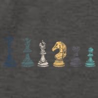 Retro Chess Funny Gift Vector Backpack