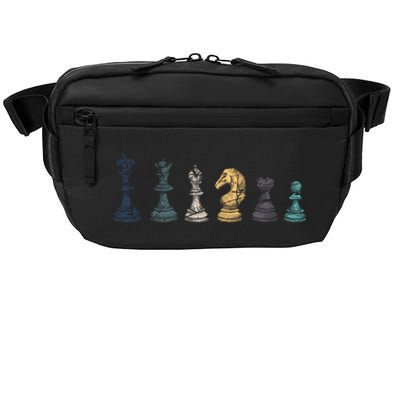 Retro Chess Funny Gift Crossbody Pack