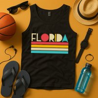 Retro Colors Florida Tank Top