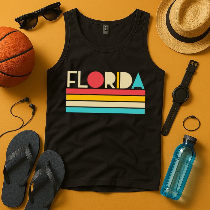 Retro Colors Florida Tank Top