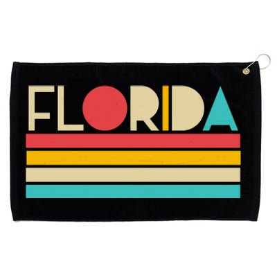 Retro Colors Florida Grommeted Golf Towel