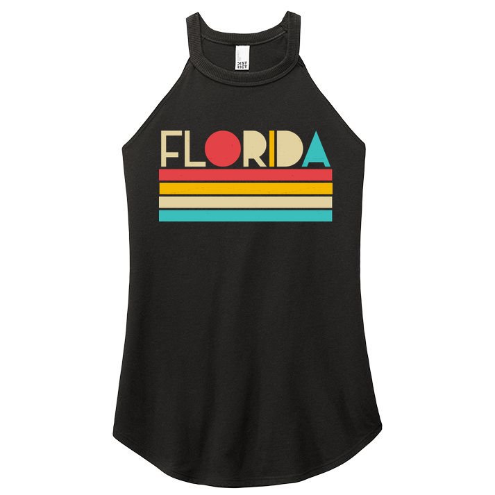 Retro Colors Florida Women's Perfect Tri Rocker Tank
