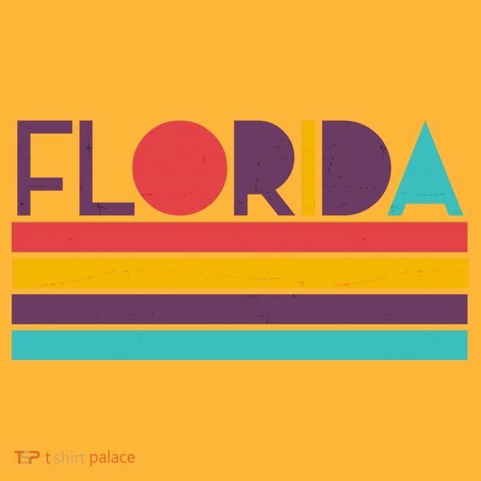 Retro Colors Florida Tall T-Shirt