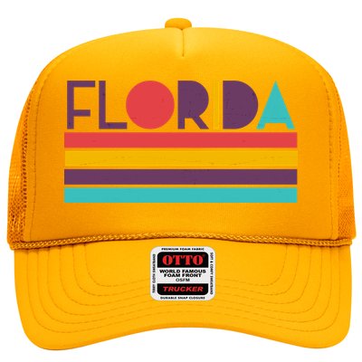 Retro Colors Florida Trucker Hat