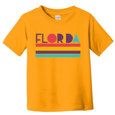 Retro Colors Florida Toddler T-Shirt