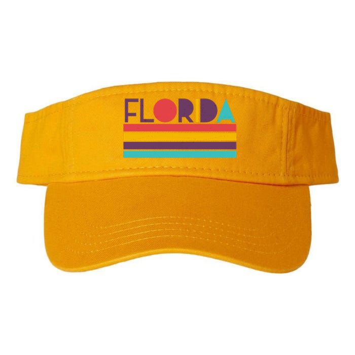 Retro Colors Florida Valucap Bio-Washed Visor